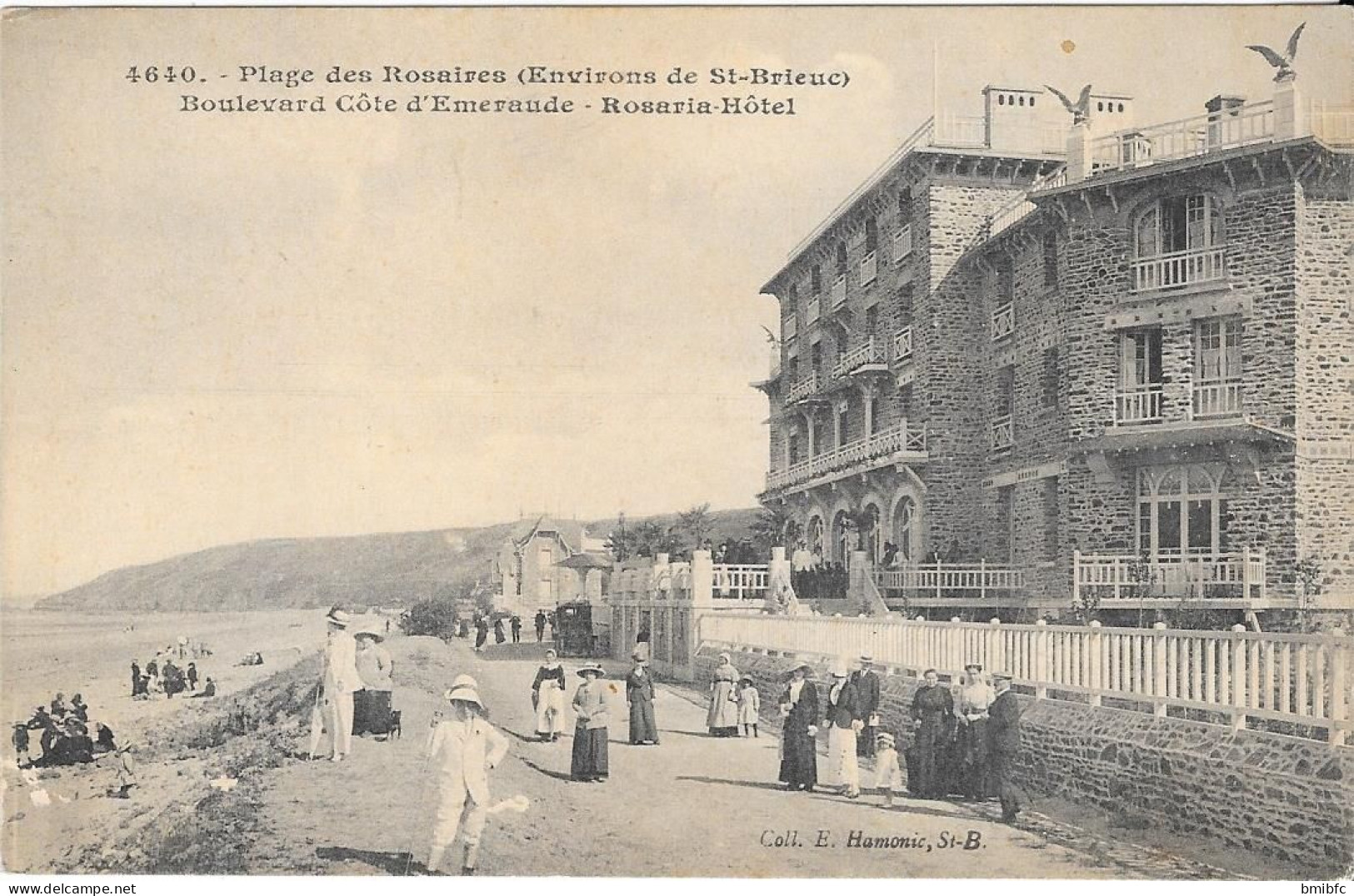 Plage Des Rosaires (Environs De St Brieuc) Boulevard Côte D'Emeraude - Rosaria-Hôtel - Saint-Brieuc