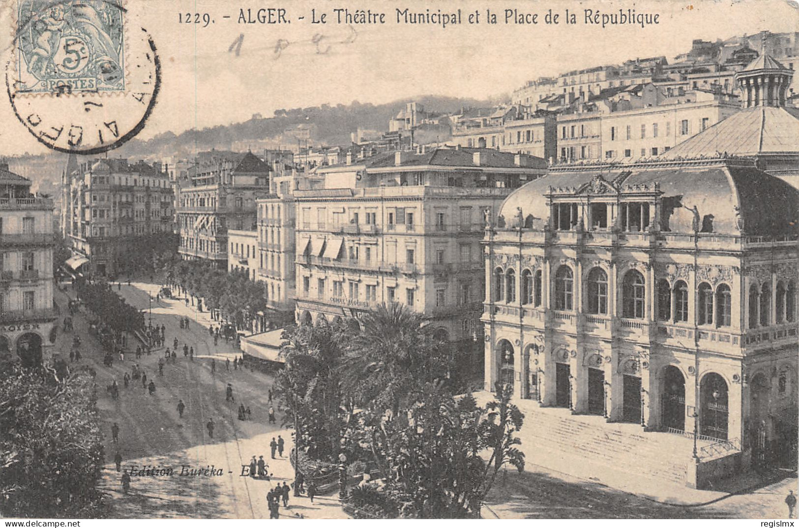 ET-ALGERIE ALGER-N°T1058-H/0043 - Alger