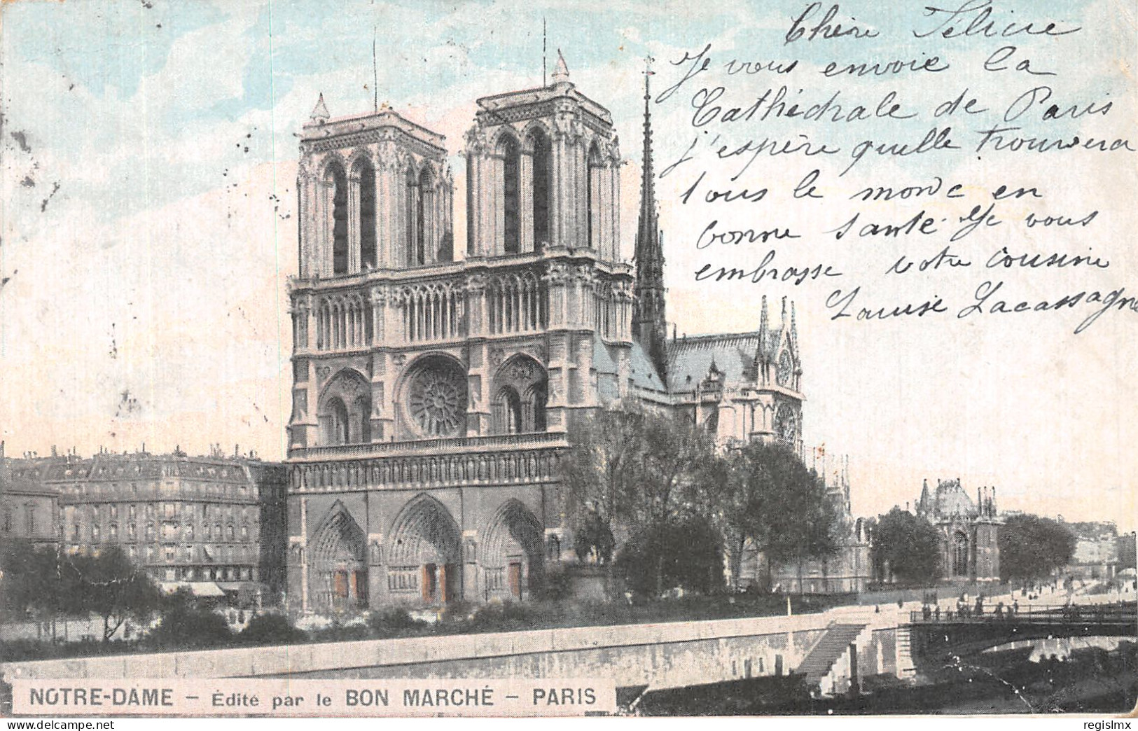75-PARIS NOTRE DAME-N°T1058-F/0381 - Notre Dame De Paris