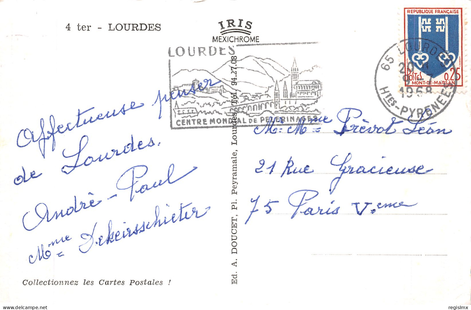 65-LOURDES-N°T1059-C/0027 - Lourdes