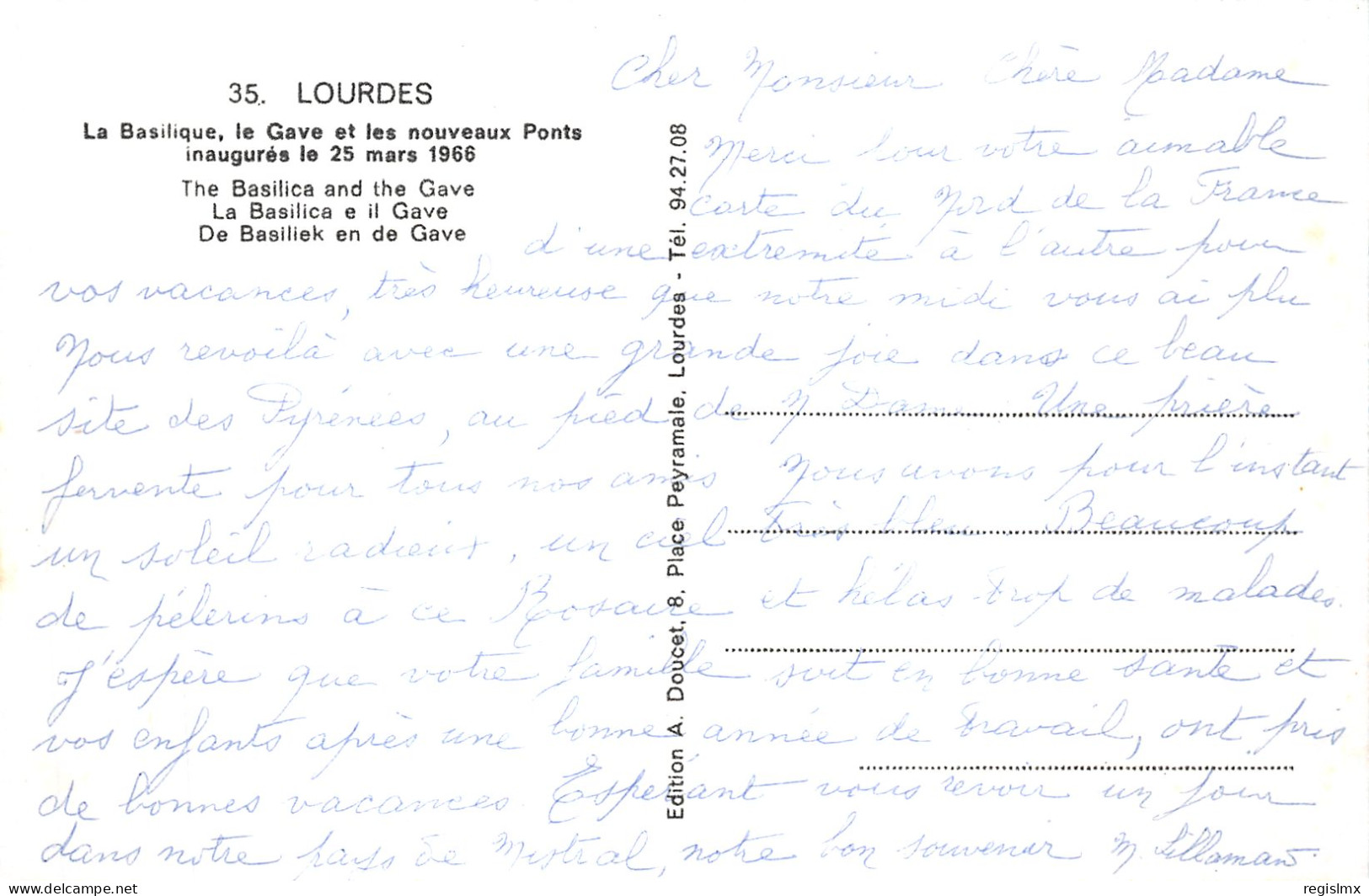 65-LOURDES-N°T1059-C/0025 - Lourdes