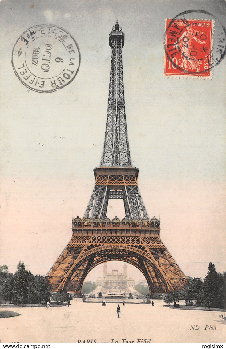 75-PARIS LA TOUR EIFFEL-N°T1059-C/0399 - Eiffeltoren