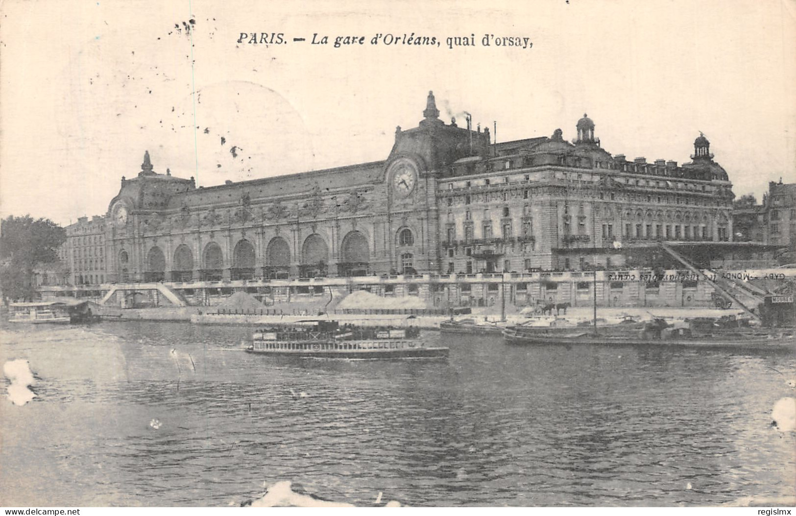 75-PARIS LA GARE D ORLEANS ET QUAI D ORSAY-N°T1059-C/0303 - Métro Parisien, Gares