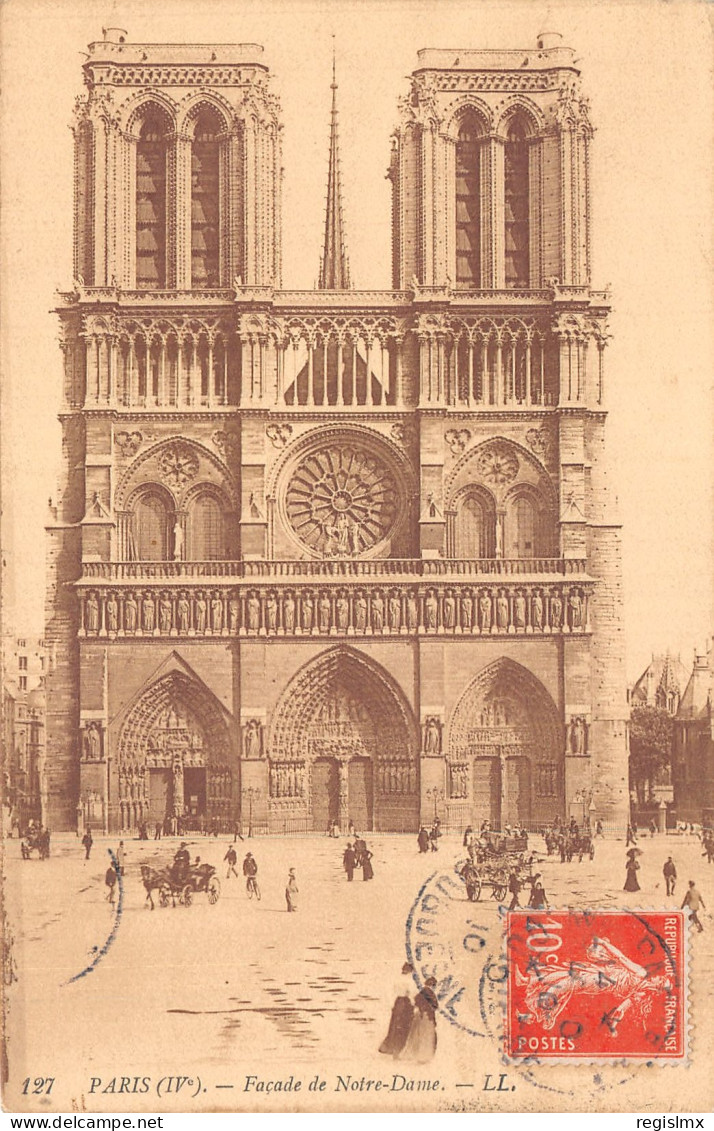 75-PARIS NOTRE DAME-N°T1059-C/0287 - Notre Dame De Paris