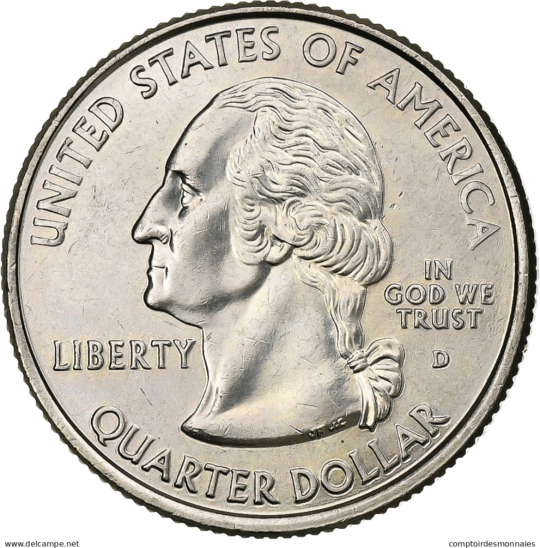 États-Unis, Quarter, 2007, U.S. Mint, Cupronickel Plaqué Cuivre, SPL, KM:400 - 1999-2009: State Quarters