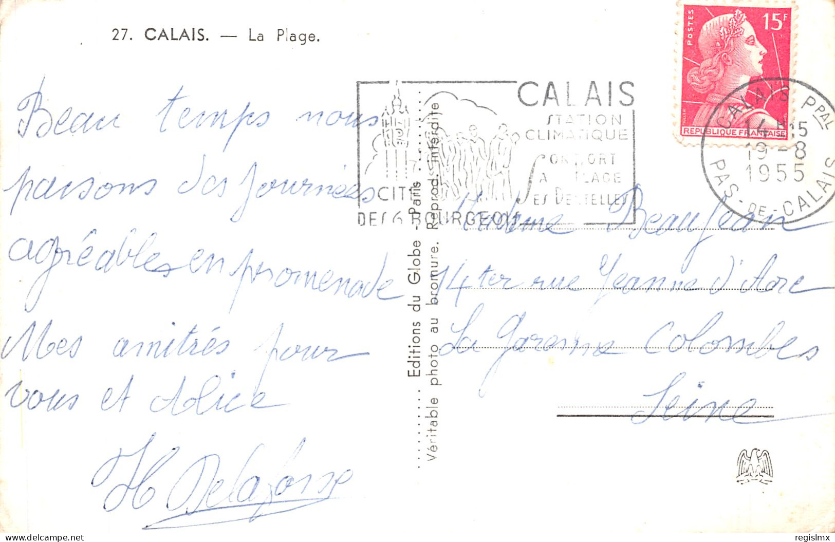 62-CALAIS-N°T1060-C/0319 - Calais