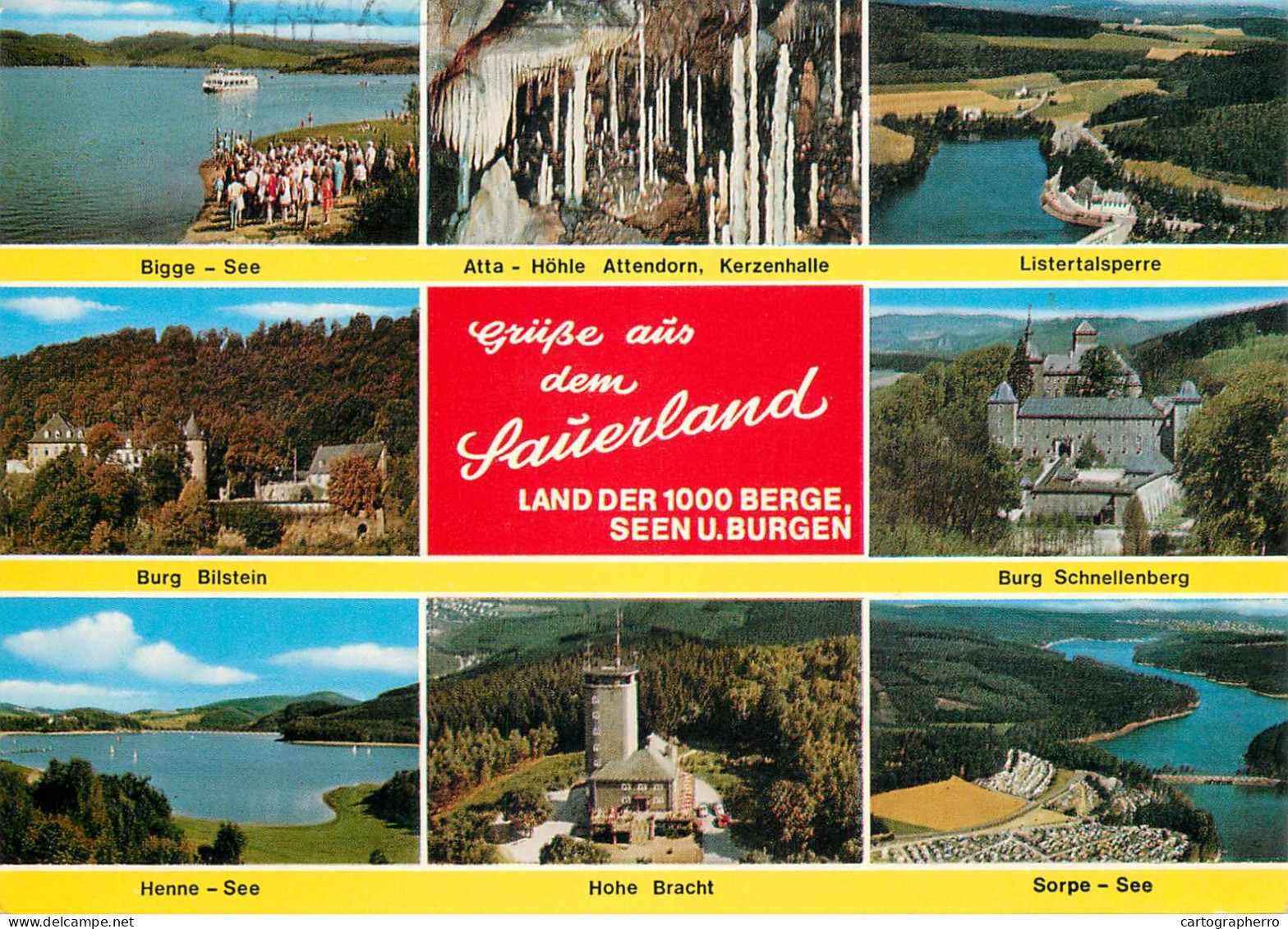 Navigation Sailing Vessels & Boats Themed Postcard Grube Aus Dem Sauerland - Sailing Vessels