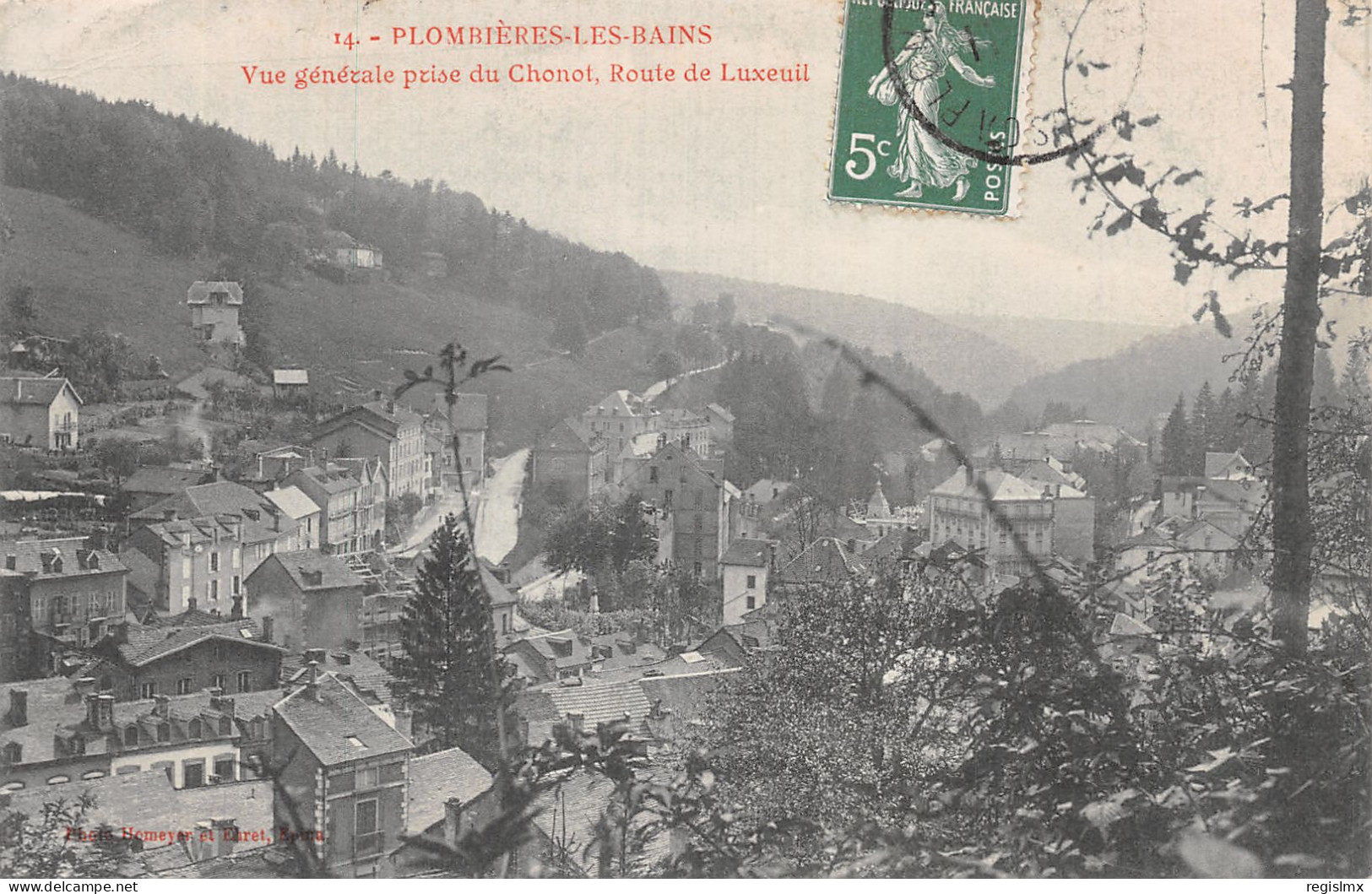 88-PLOMBIERES LES BAINS-N°T1060-G/0325 - Plombieres Les Bains