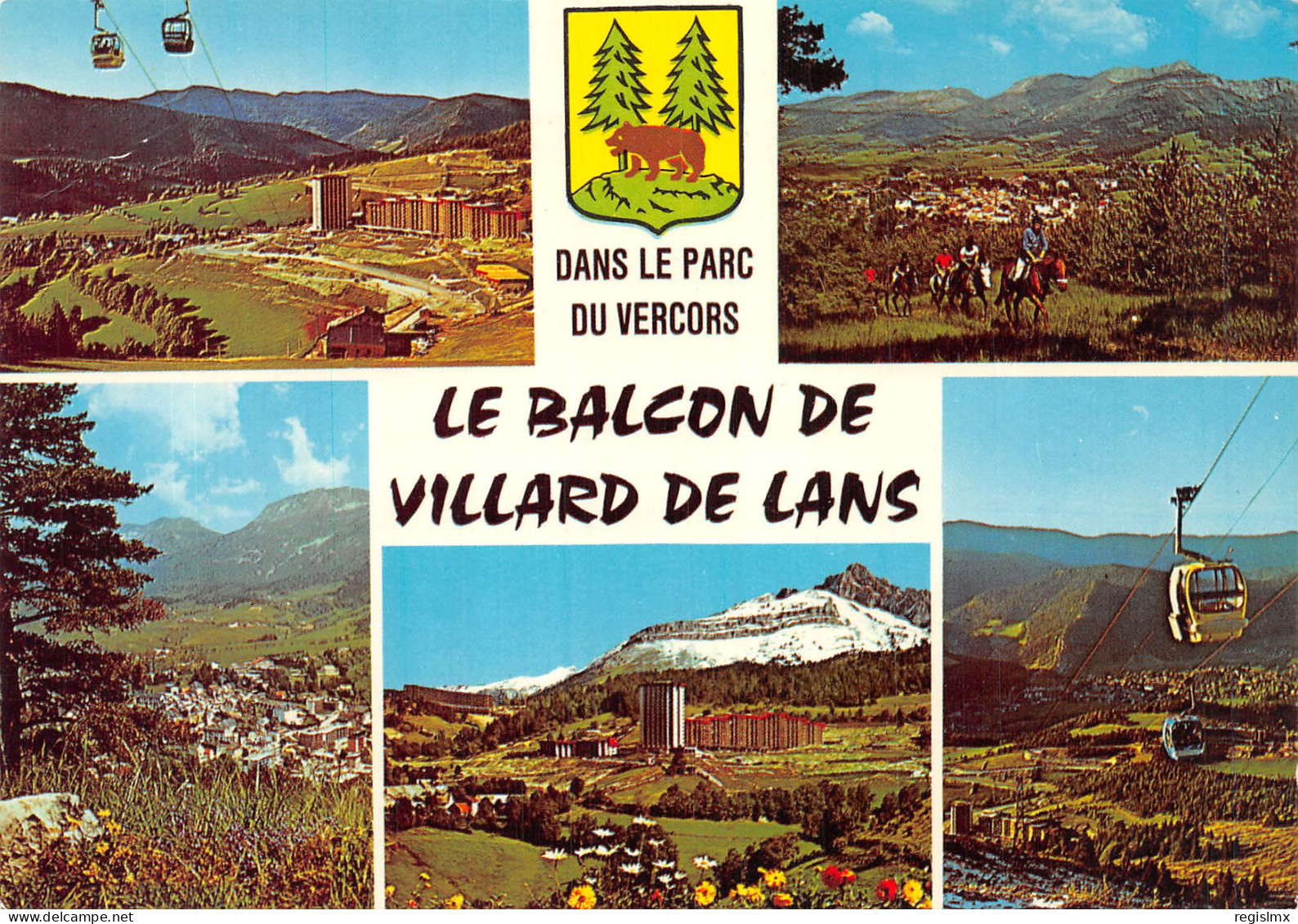 38-LE BALCON DE VILLARD DE LANS-N°T1061-A/0383 - Autres & Non Classés