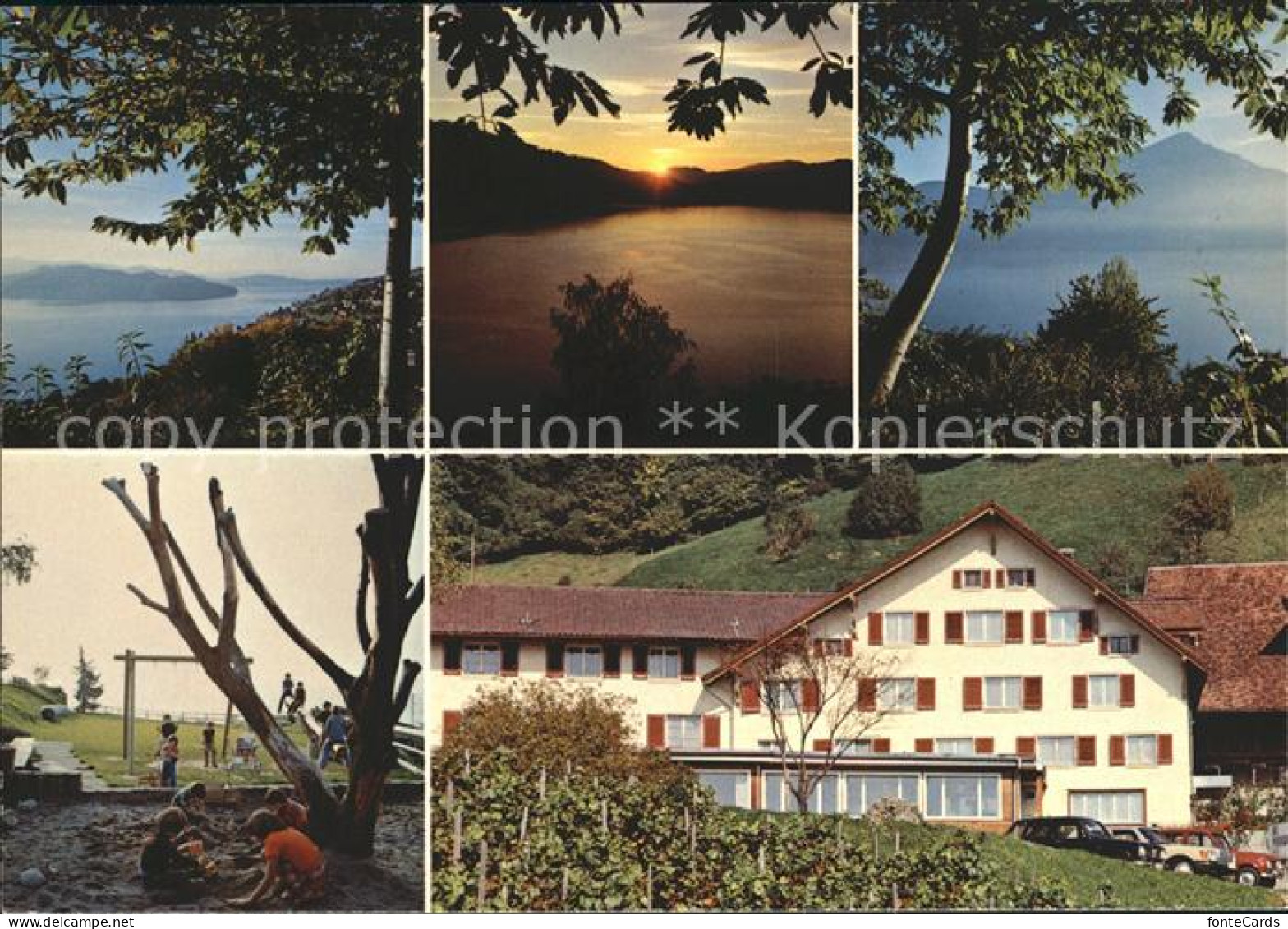 12002371 Walchwil Hotel Pension Aesch Walchwil - Sonstige & Ohne Zuordnung