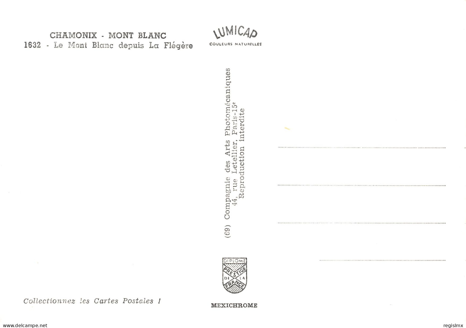 74-CHAMONIX MONT BLANC-N°T1061-F/0297 - Chamonix-Mont-Blanc