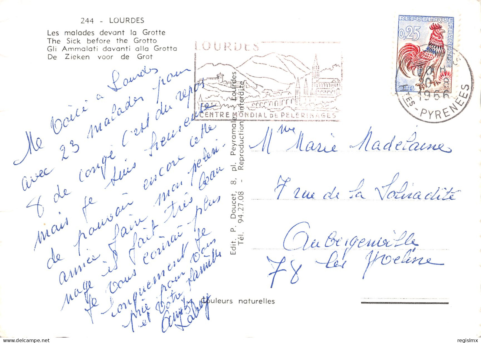 65-LOURDES-N°T1061-F/0249 - Lourdes