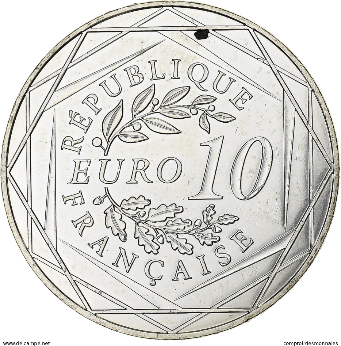 France, 10 Euro, 2014, Argent, SPL - Frankrijk