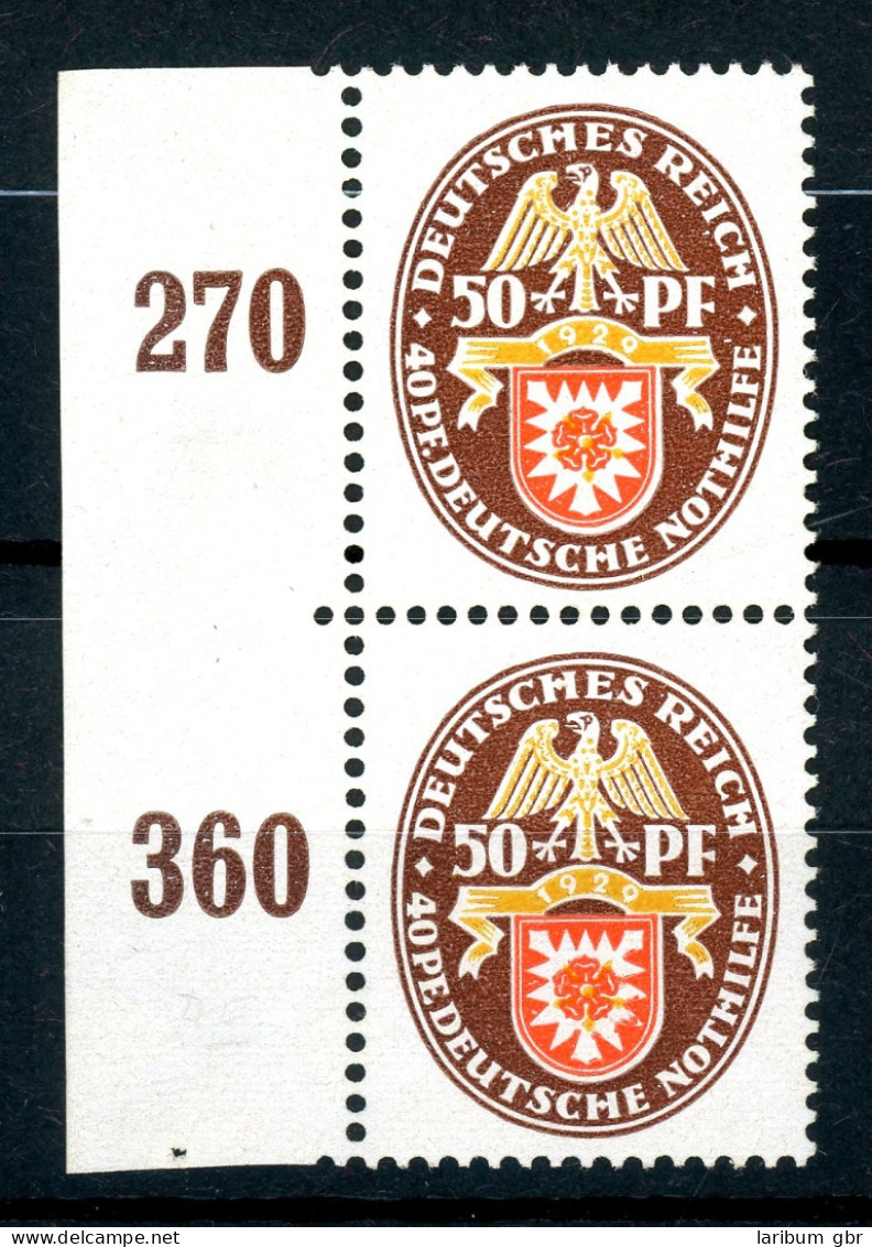 Deutsches Reich Senkr. Paar Mit 434 I Postfrisch #GJ439 - Sonstige & Ohne Zuordnung
