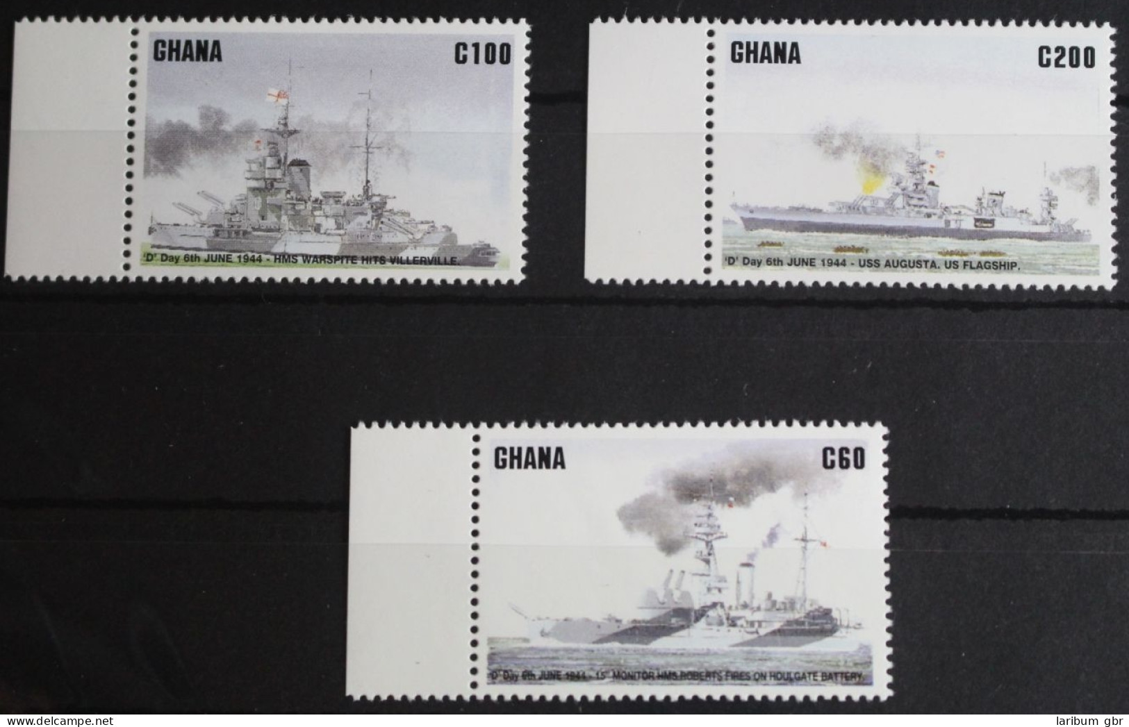 Ghana 2047-2049 Postfrisch Geschichte 2. Weltkrieg #FR621 - Ghana (1957-...)