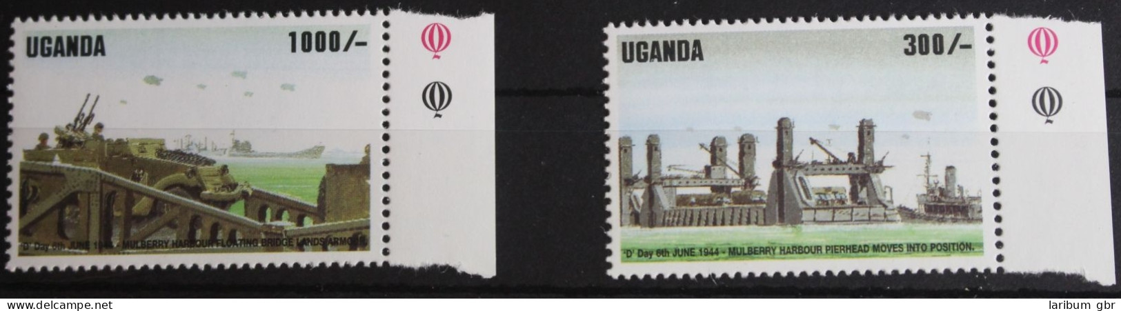 Uganda 1380-1381 Postfrisch Geschichte 2. Weltkrieg #FR642 - Ouganda (1962-...)