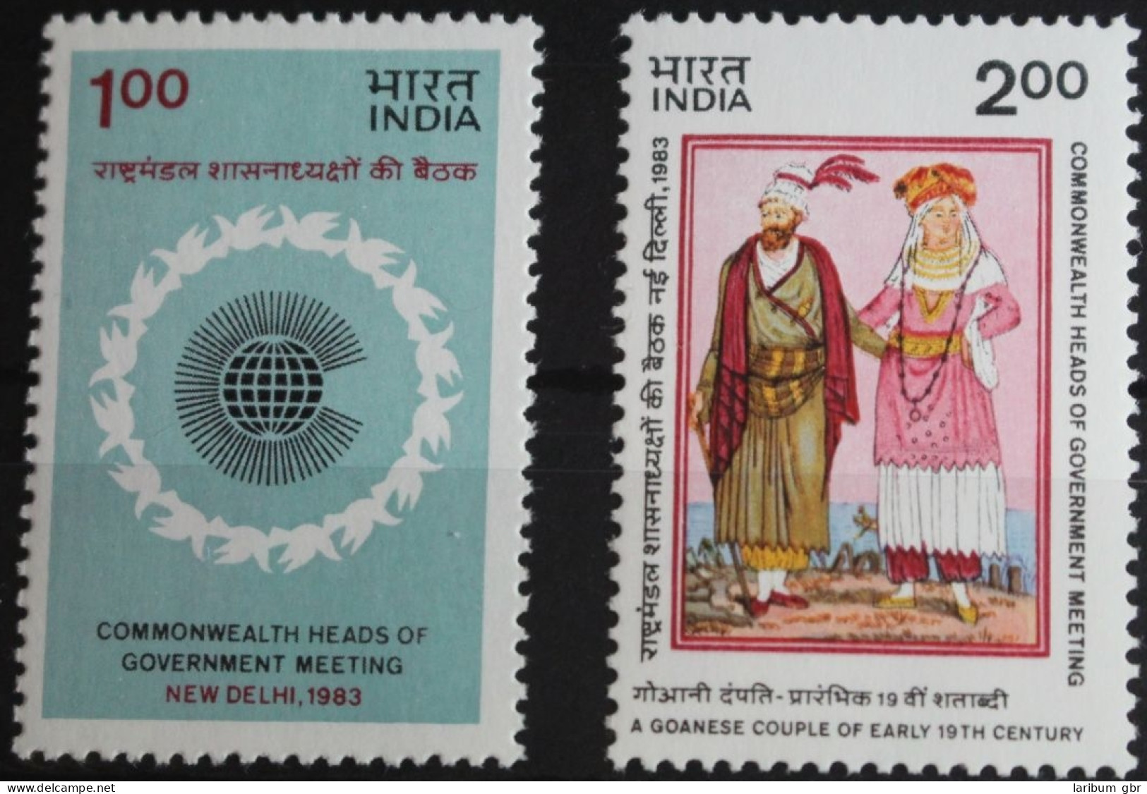 Indien 972-973 Postfrisch #FY005 - Autres & Non Classés
