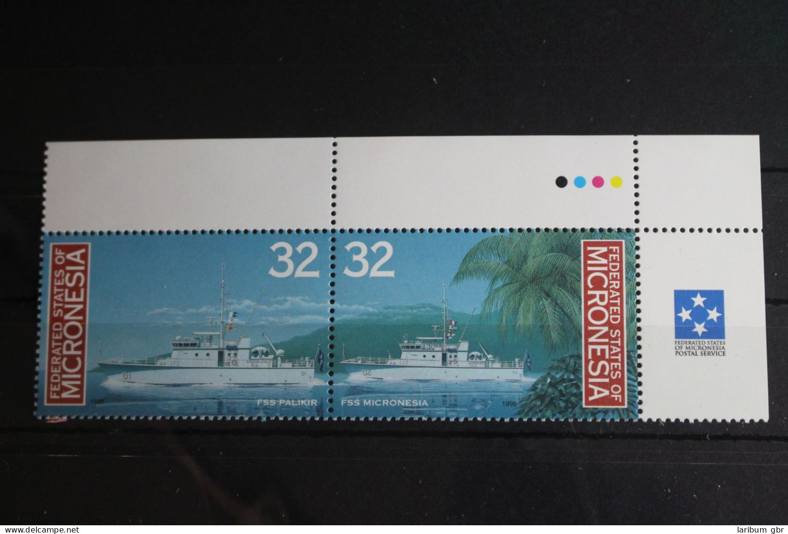 Mikronesien 498-499 Postfrisch Paar Schifffahrt #FR791 - Micronesia