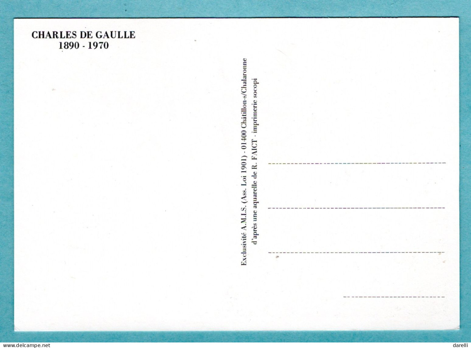 Carte Maximum 1980 - Charles De Gaulle - Une Page D'histoire - YT 2114 - 59 Berlaimont - 1980-1989