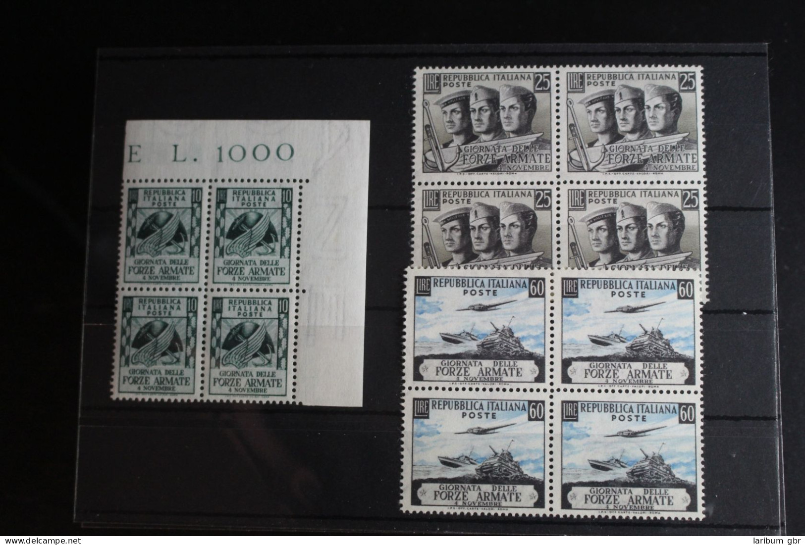 Italien 871-873 Postfrisch Als Viererblock #FV459 - Ohne Zuordnung