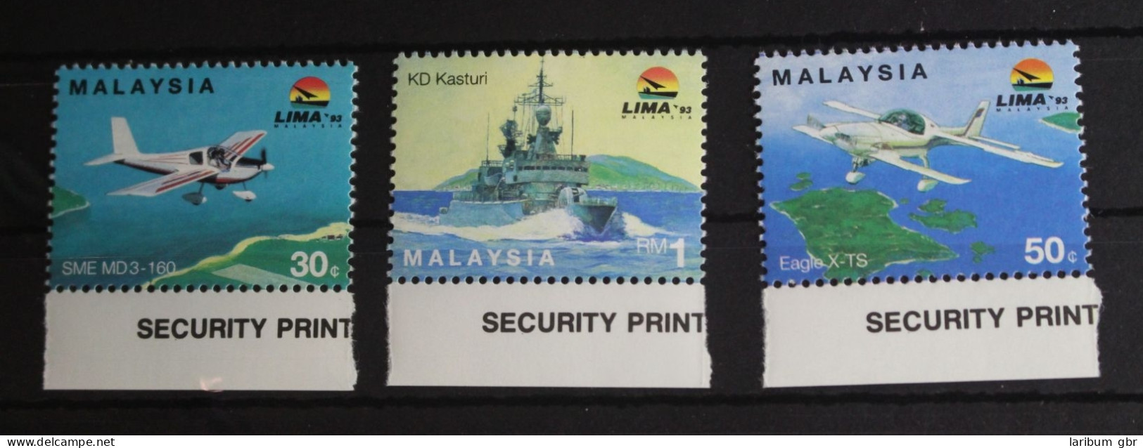 Malaysia 502-504 Postfrisch #FR835 - Maleisië (1964-...)