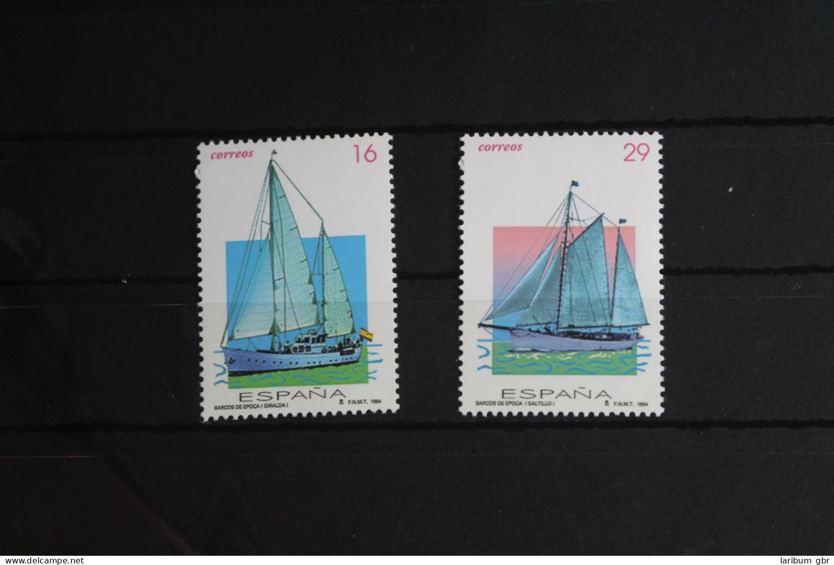 Spanien 3171-3172 Postfrisch Schifffahrt #FR838 - Andere & Zonder Classificatie