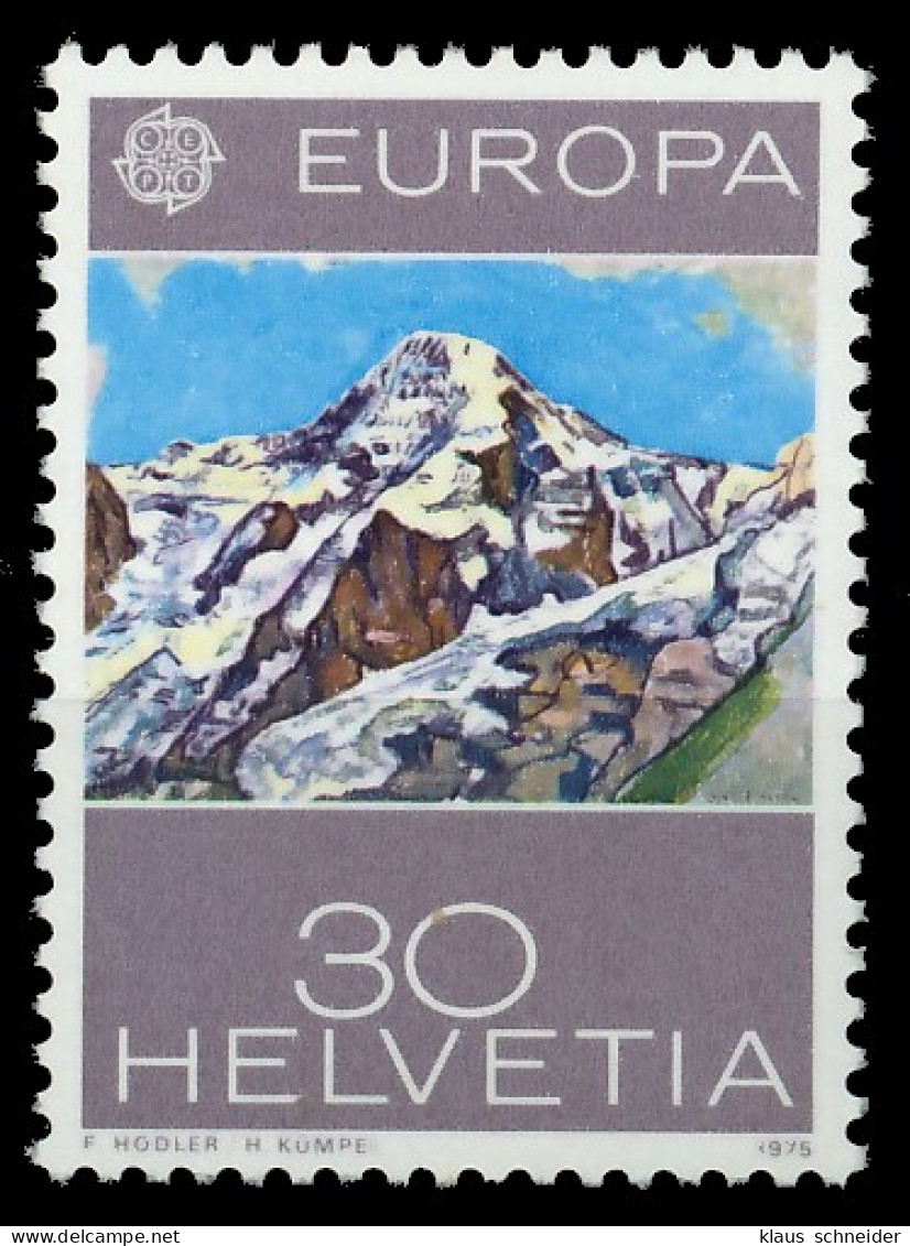 SCHWEIZ 1975 Nr 1050 Postfrisch S13EE02 - Unused Stamps
