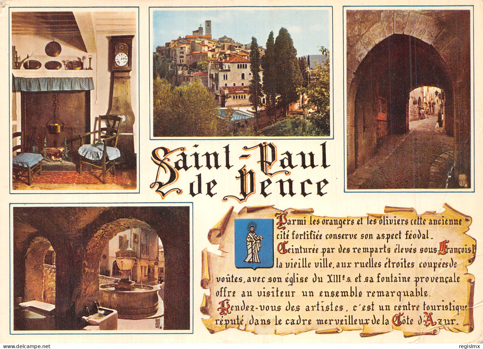 06-SAINT PAUL DE VENCE-N°T1062-B/0111 - Saint-Paul