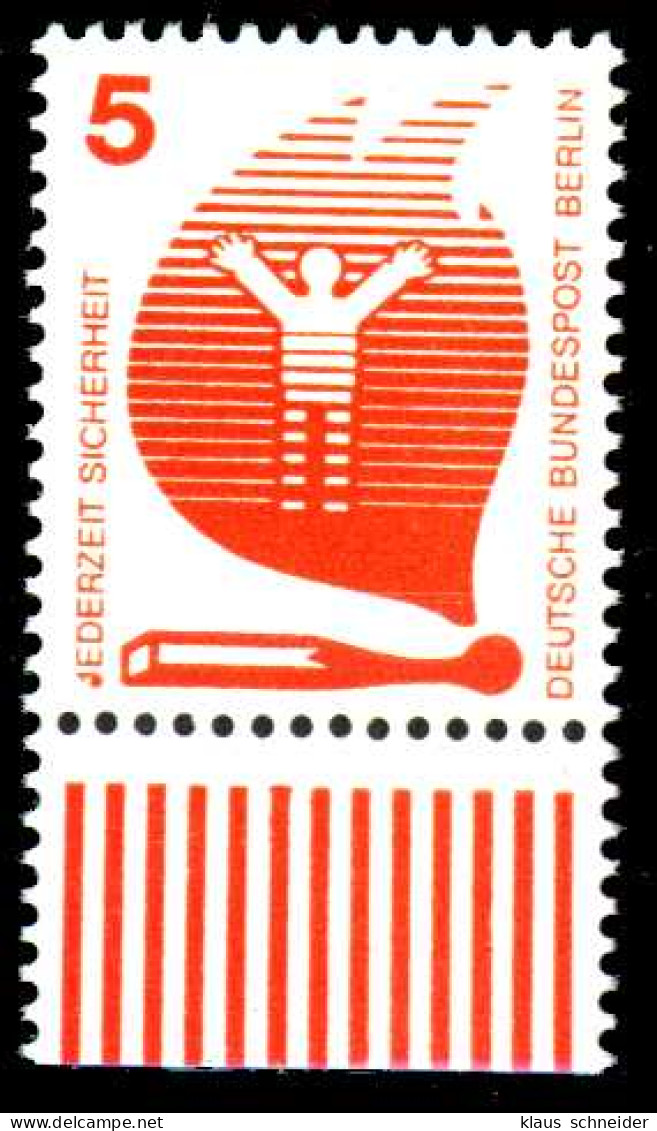 BERLIN DS UNFALLV Nr 402 Postfrisch URA X1434C6 - Unused Stamps