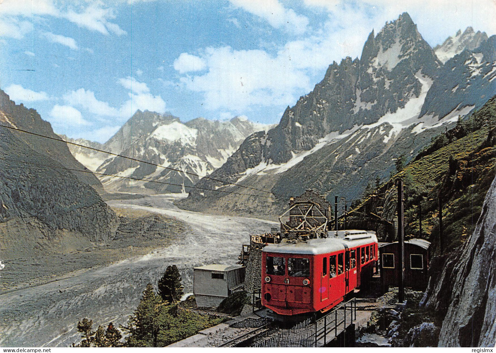 74-CHAMONIX MONTENVERS LE TRAIN-N°T1062-A/0203 - Chamonix-Mont-Blanc