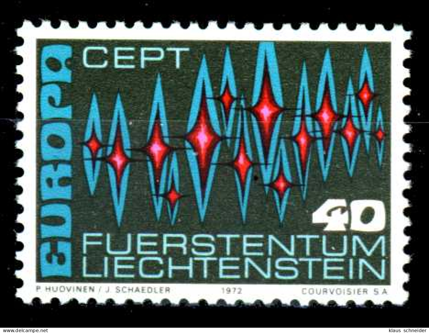 LIECHTENSTEIN 1972 Nr 564 Postfrisch X1A2846 - Unused Stamps
