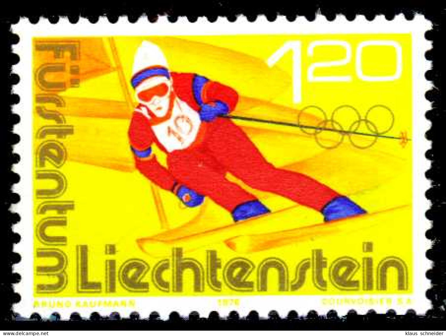 LIECHTENSTEIN 1975 Nr 638 Postfrisch S3179CA - Ungebraucht