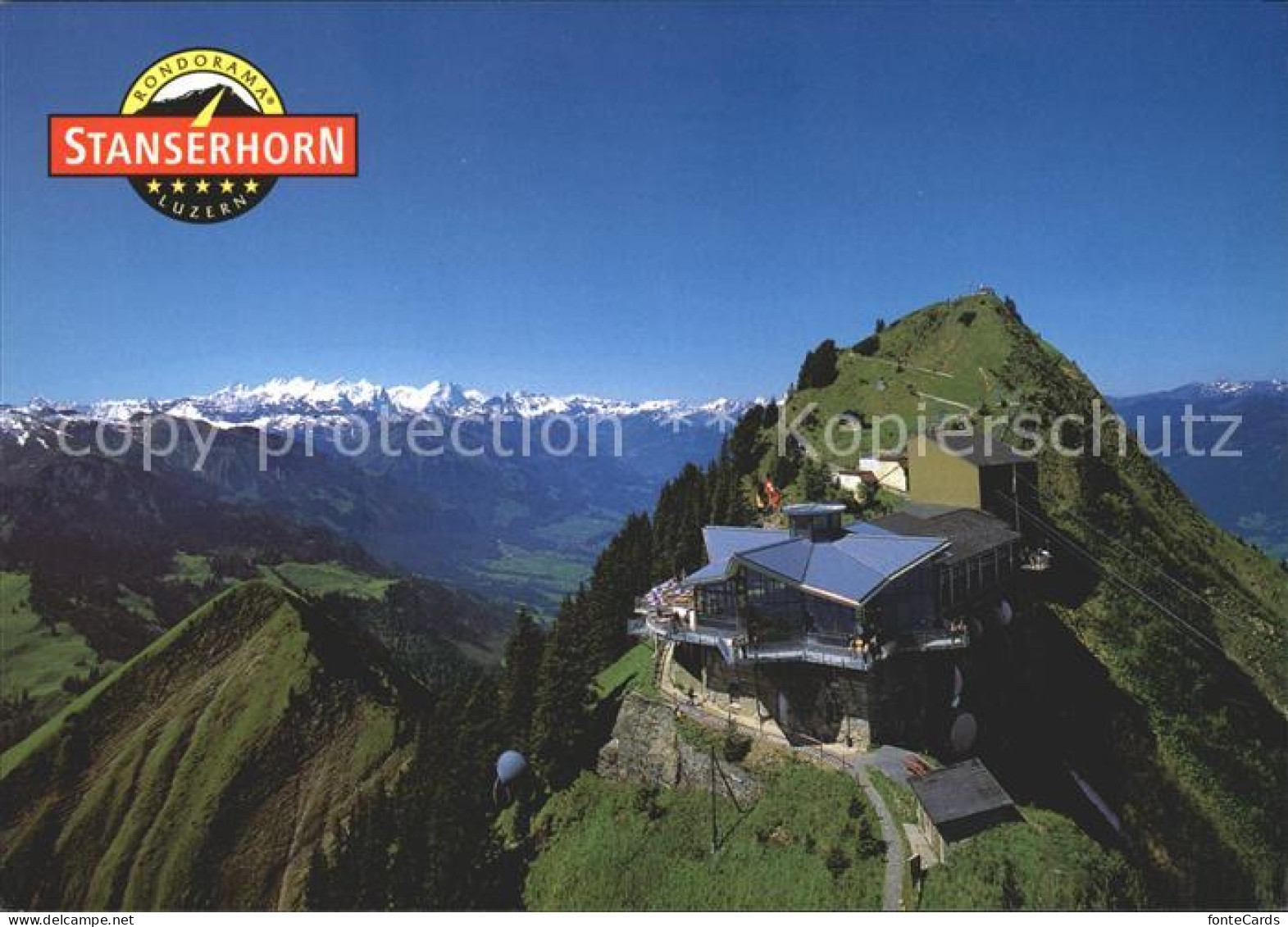 12001353 Stanserhorn Drehrestaurant Alpenpanorama Stanserhorn - Sonstige & Ohne Zuordnung