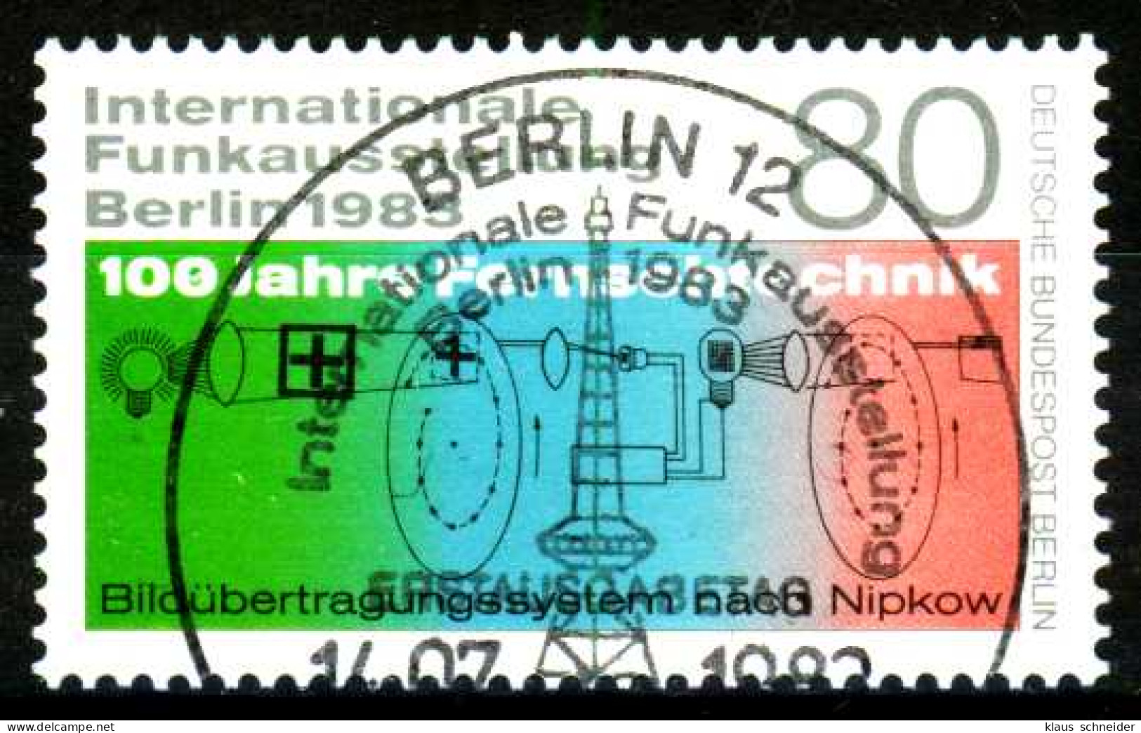 BERLIN 1983 Nr 702 ZENTR-ESST X1E3586 - Oblitérés