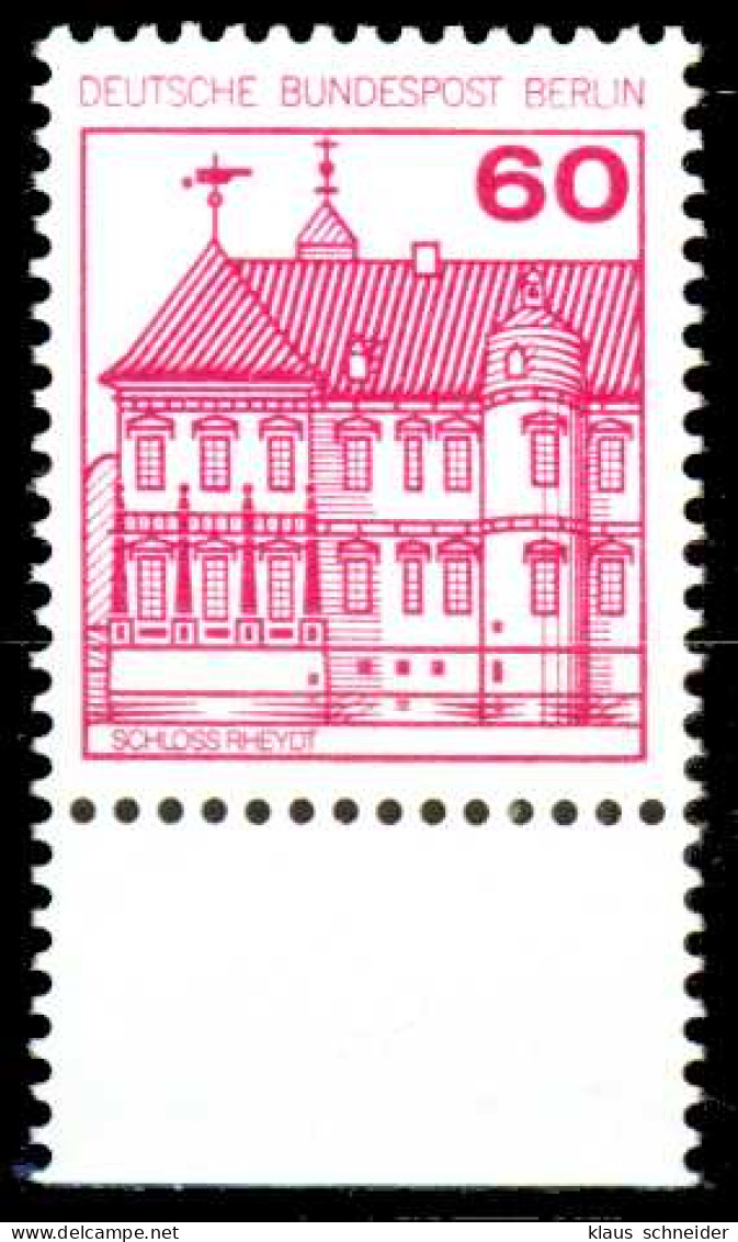 BERLIN DS BURGEN U. SCHLÖSSER Nr 611A Postfrisch URA X212F9A - Unused Stamps