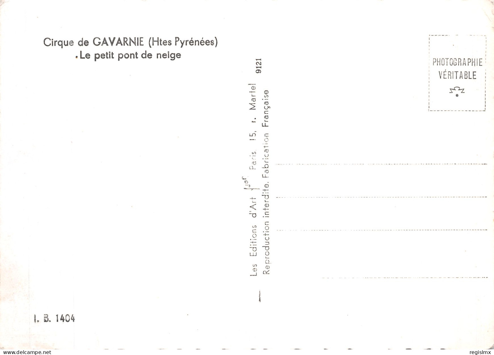 65-GAVARNIE LE CIRQUE-N°T1062-E/0153 - Gavarnie