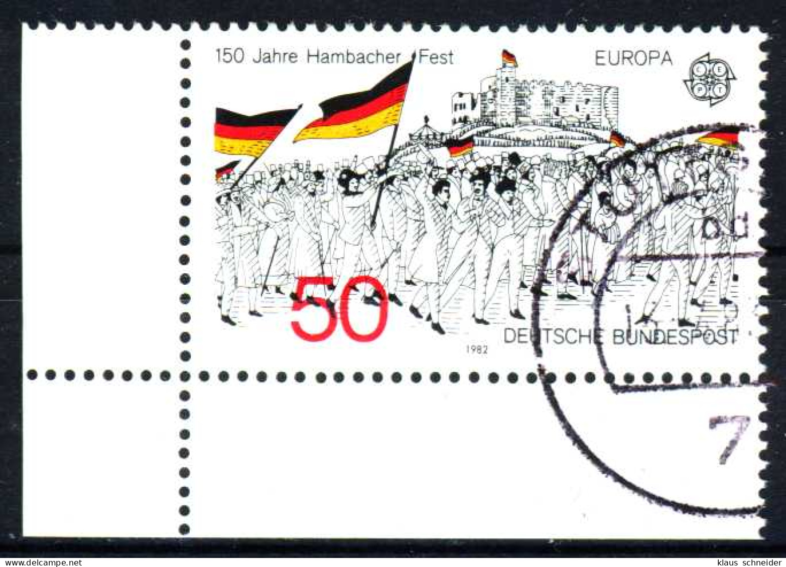 BRD BUND 1982 Nr 1130 Gestempelt ECKE-ULI X234032 - Usados