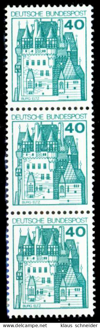 BRD DS BURGEN U. SCHLÖSSER Nr 915R Postfrisch 3ER STR X278D56 - Unused Stamps