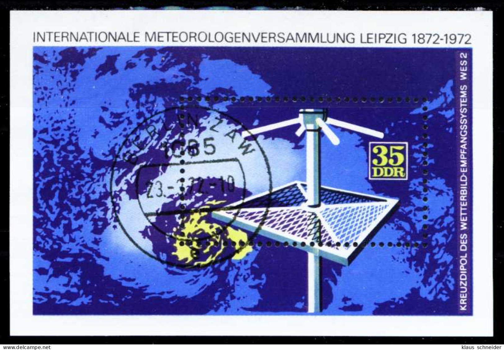 DDR BLOCK KLEINBOGEN Block 35 Gestempelt X2C0032 - Other & Unclassified