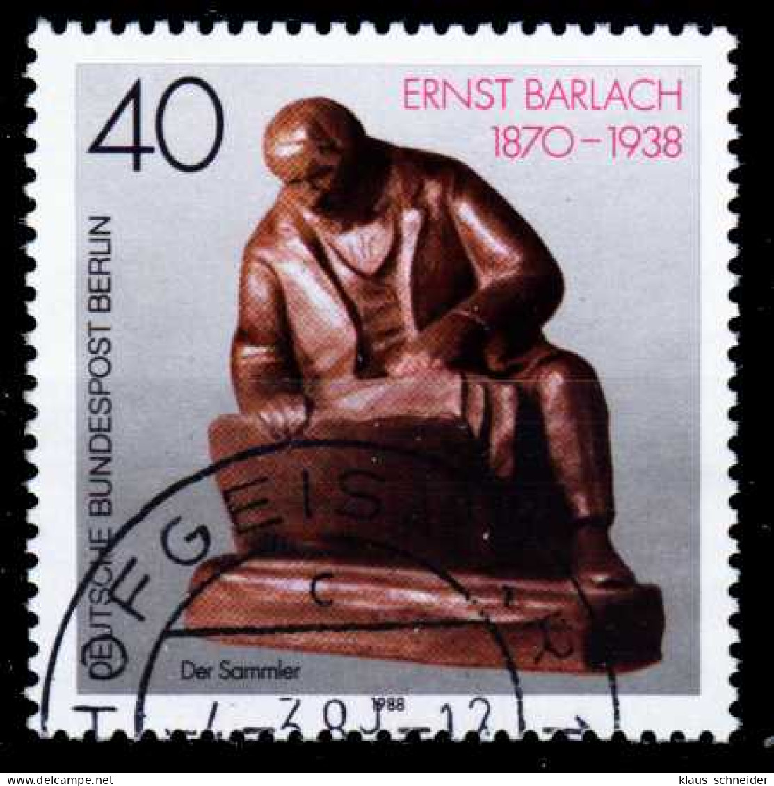 BERLIN 1988 Nr 823 Gestempelt X2C5D02 - Used Stamps