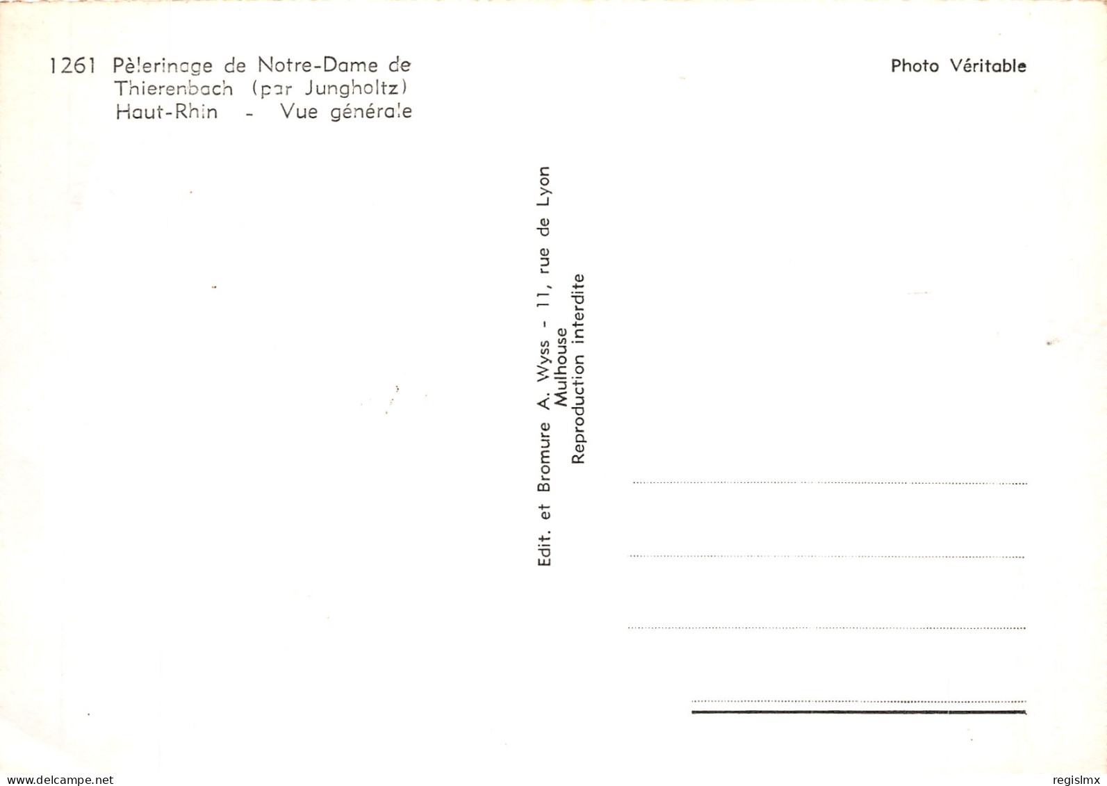 68-JUNGHOLTZ PELERINAGE DE NOTRE DAME DE THIERENBACH-N°T1062-C/0221 - Andere & Zonder Classificatie