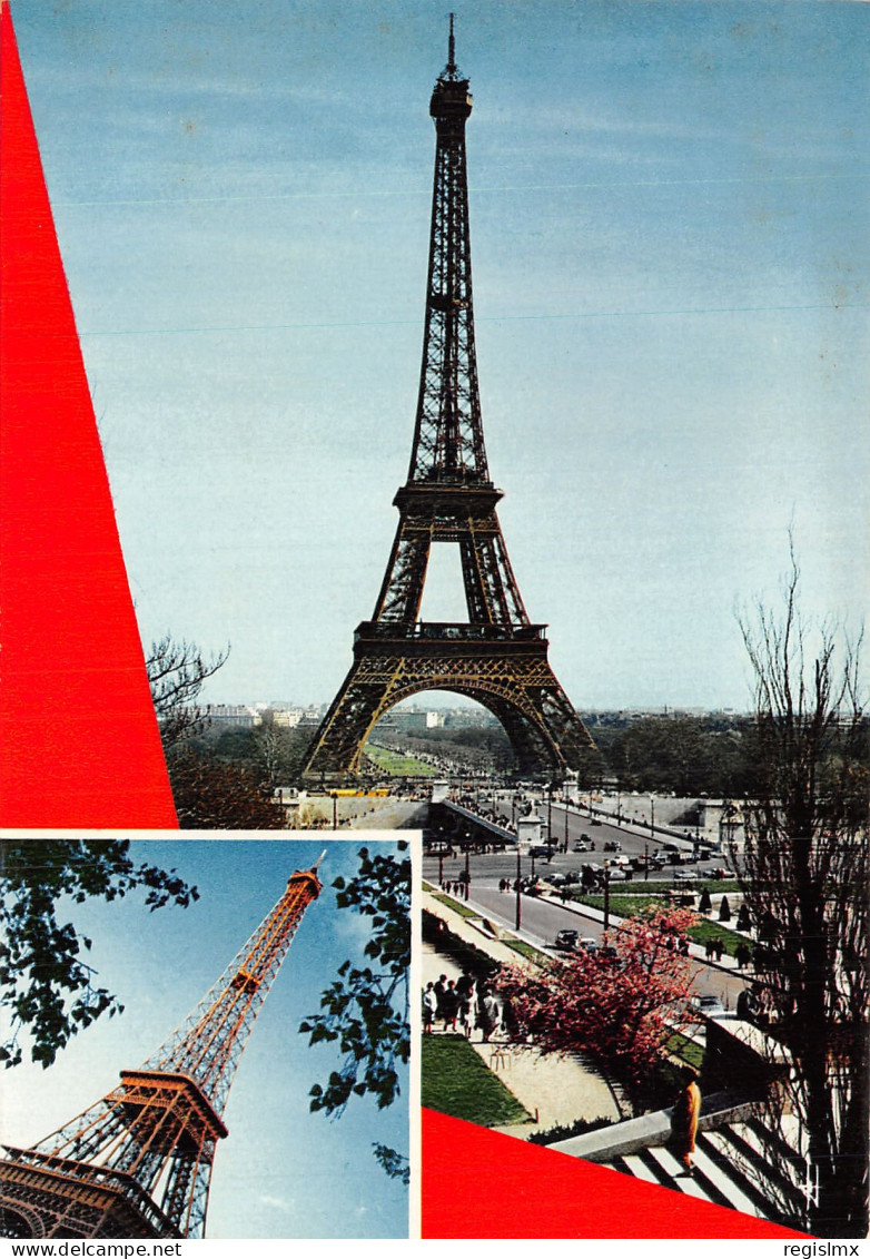 75-PARIS LA TOUR EIFFEL-N°T1062-F/0379 - Eiffelturm