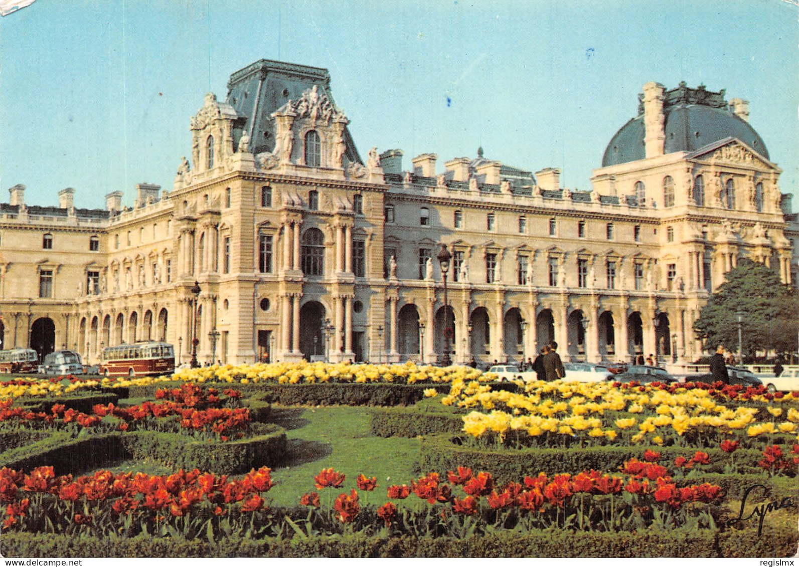 75-PARIS LE LOUVRE ET SES JARDINS-N°T1062-F/0353 - Louvre