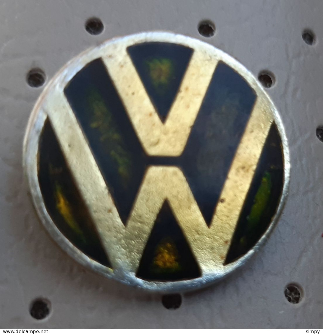 Volkswagen VW Car Logo Vintage Pin - Volkswagen