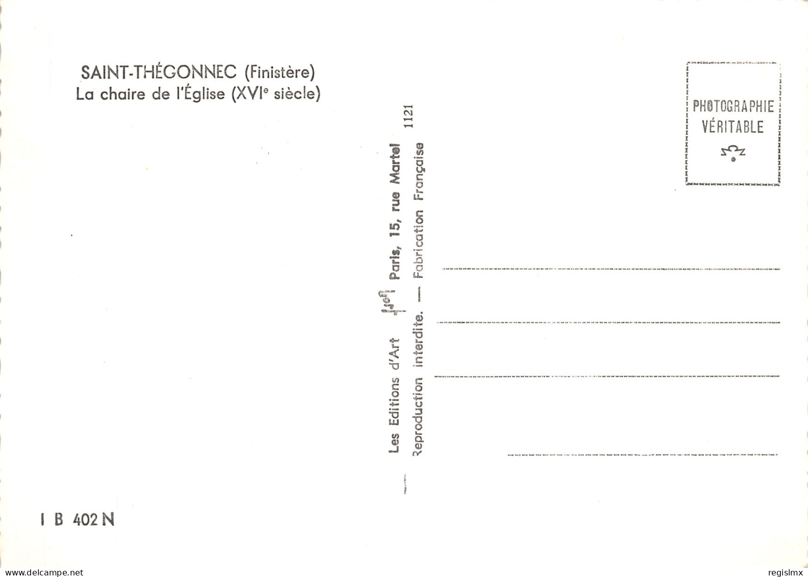 29-SAINT THEGONNEC-N°T1062-F/0197 - Saint-Thégonnec