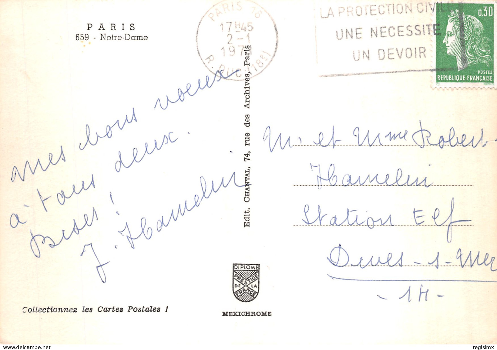 75-PARIS NOTRE DAME-N°T1063-B/0361 - Notre Dame Von Paris