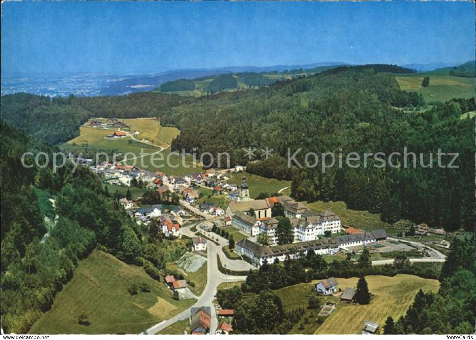 12001204 Fischingen TG Mit Kloster Und Schule Am Killberg Fischingen TG - Other & Unclassified