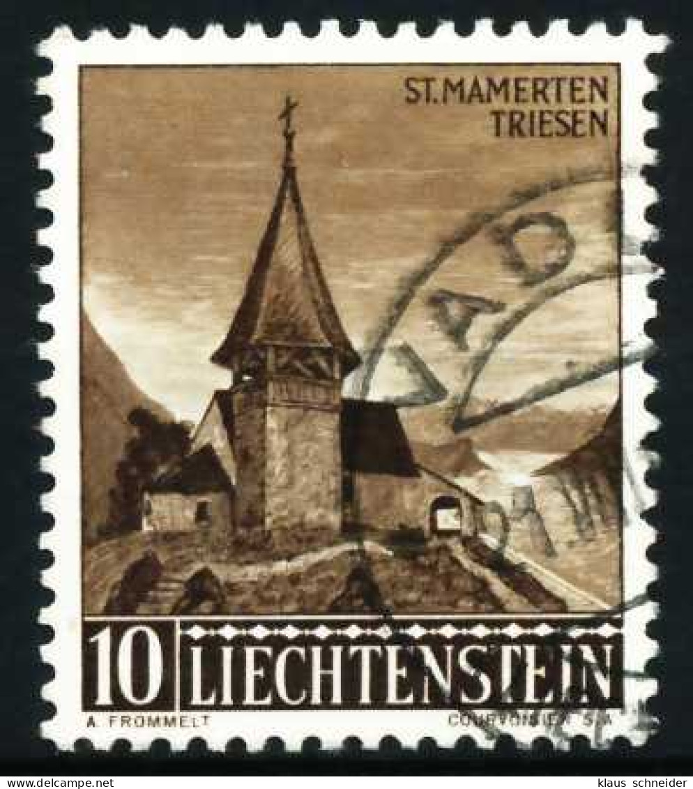 LIECHTENSTEIN 1957 Nr 362 Gestempelt X60DA12 - Oblitérés