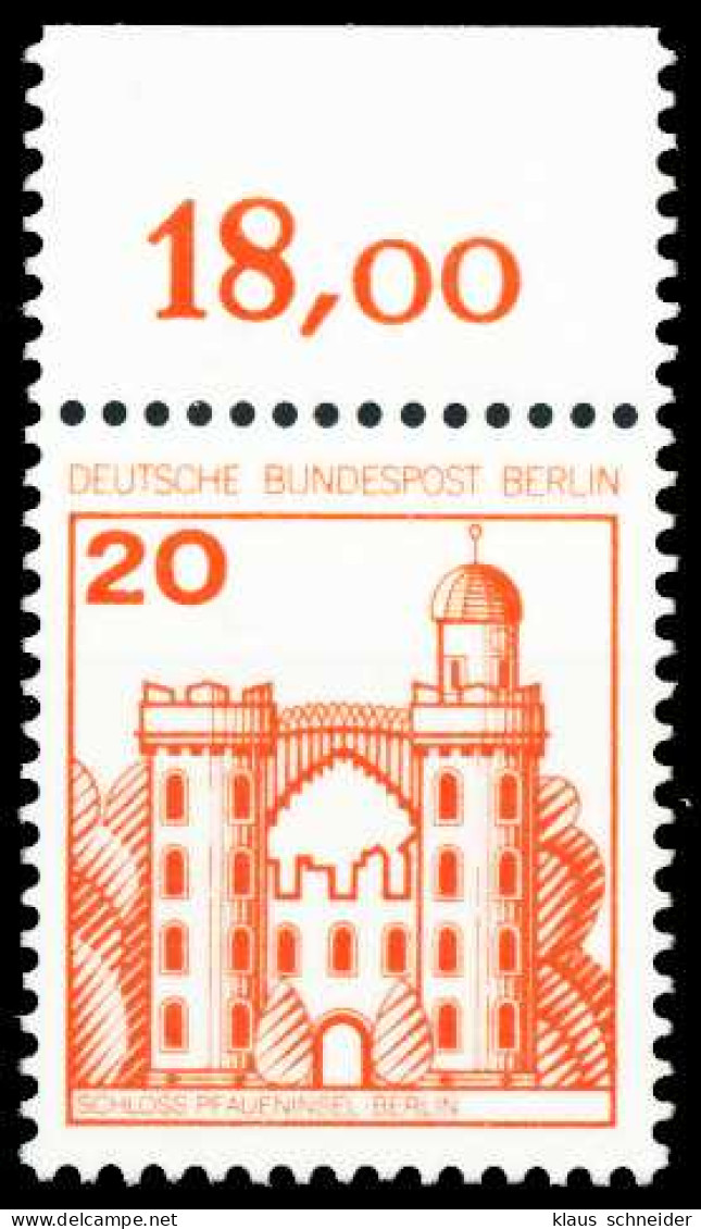 BERLIN DS BURGEN U. SCHLÖSSER Nr 533 Postfrisch ORA X60DBBA - Unused Stamps