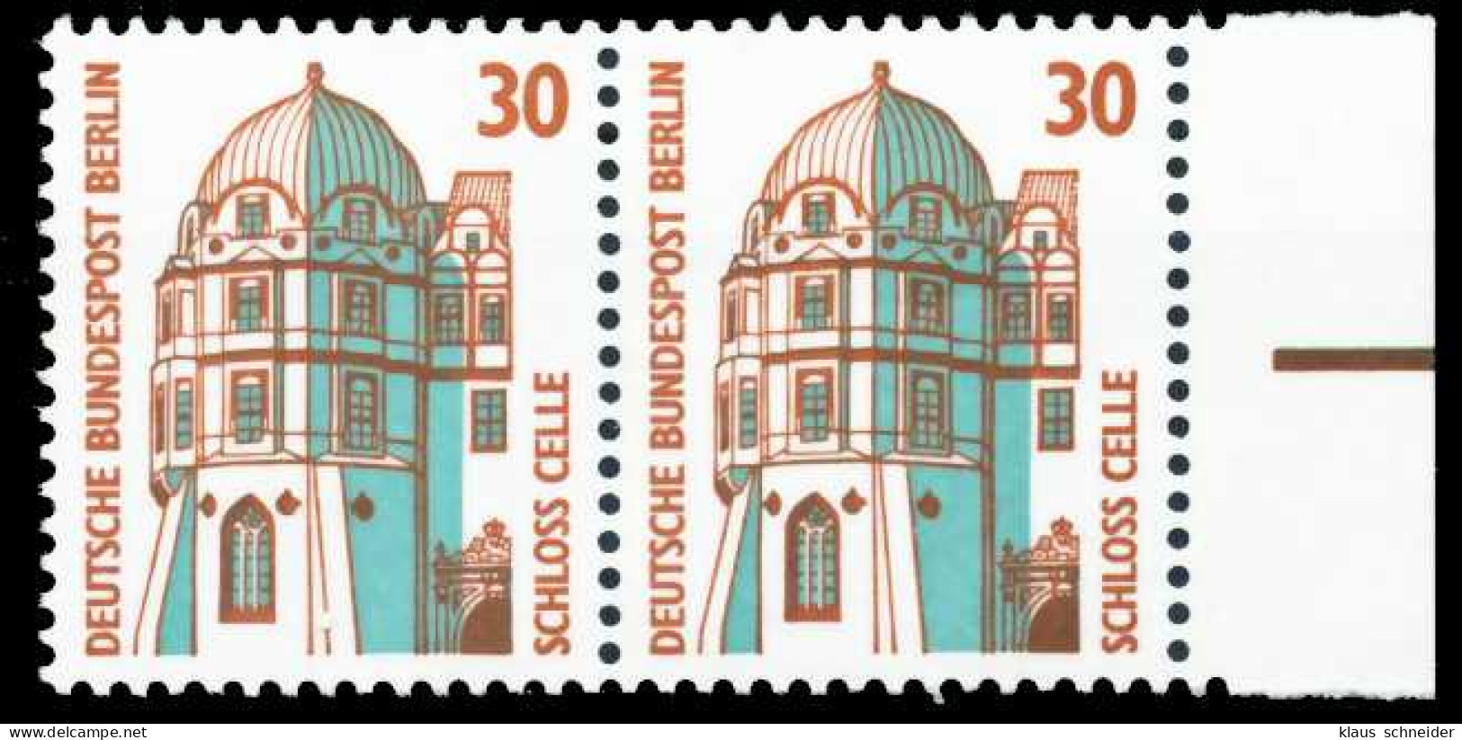 BERLIN DS SEHENSW Nr 793 Postfrisch WAAGR PAAR SRA X60DCFE - Nuevos